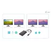 i-tec USB-C Dual 4K/60Hz (Single 8K/30Hz) HDMI video adaptér