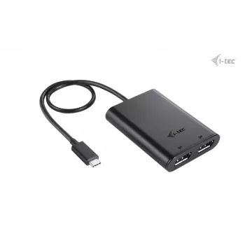 i-tec USB-C Dual 4K DisplayPort video adaptér