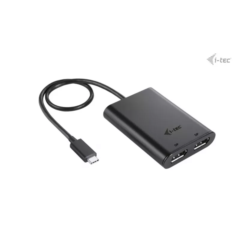 i-tec USB-C Dual 4K DisplayPort video adaptér