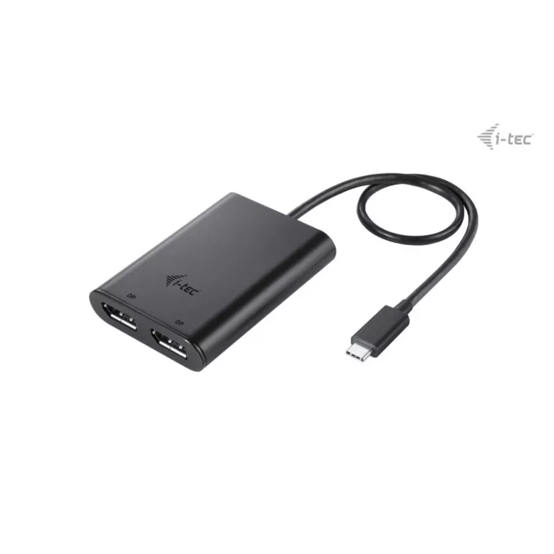 i-tec USB-C Dual 4K DisplayPort video adaptér