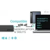 i-tec USB 3.0 / USB-C / Thunderbolt 3 Professional Dual 4K Display dokovacia stanica Generation 2 + Power Delivery 100W