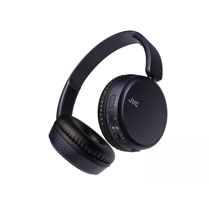 JVC HA-S36W-A-U bezdrôtové slúchadlá, Bluetooth, multipoint, 35 h prehrávania, vstavaný mikrofón, USB-C, modré