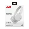 Slúchadlá JVC Deep Bass Bluetooth On Ear biele