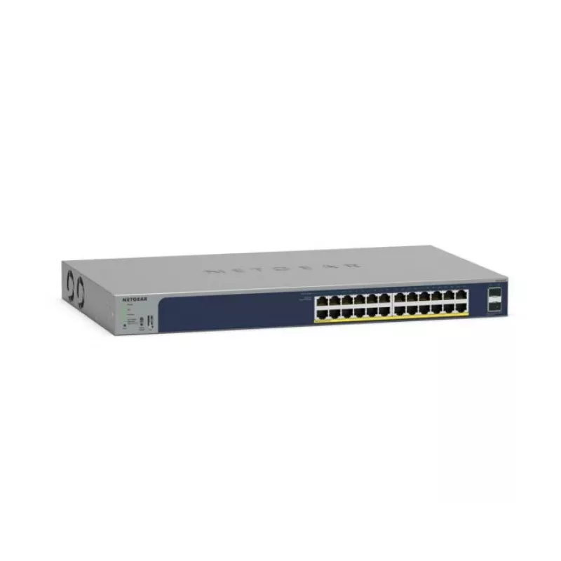 NETGEAR GS724TPv3 Managed L2 Gigabit Ethernet (10/100/1000) Power over Ethernet (PoE) sivá