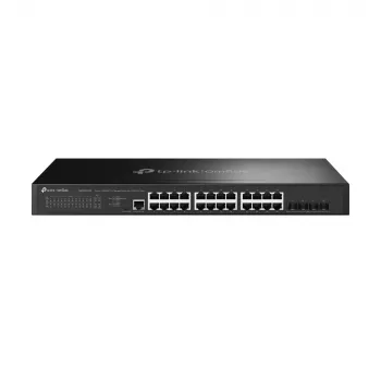 TP-Link Omada 24-portový 2.5GBASE-T L2+ Managed switch so 4 10GE SFP+ slotmi