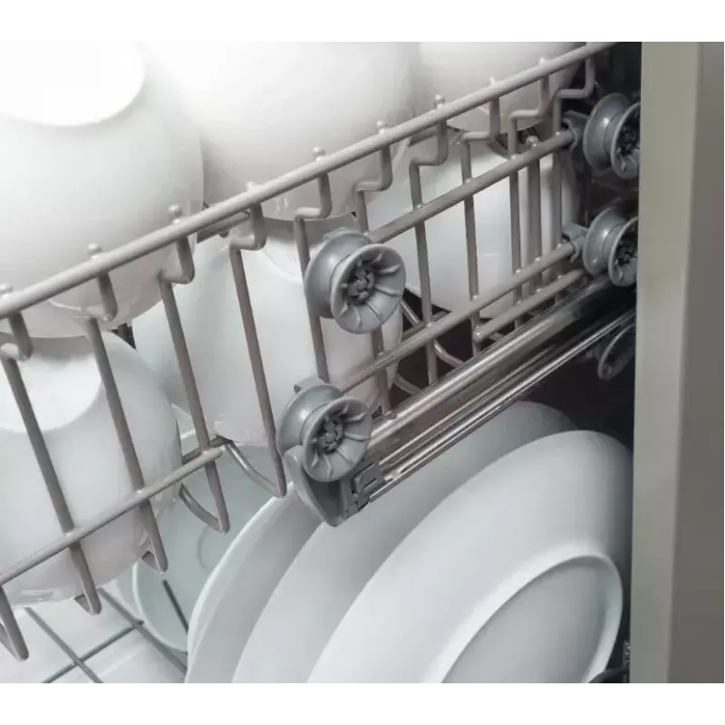 Voľne stojaca umývačka riadu AMICA DFM64C7EOQIH, 14 súprav riadu, inox, 47 dB, energetická trieda C