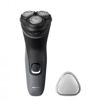 Philips Shaver 1000 Series S1142/00 elektrický holiaci strojček, rotačný holiaci strojček, čierna, sivá, PowerCut systém čepelí, SH30, 2 rok(y), batéria