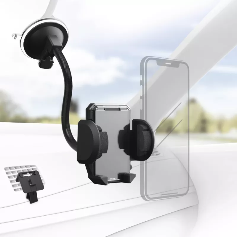 Mobilný telefón/Smartphone Hama Multi 00201521 čierna používanie v aute