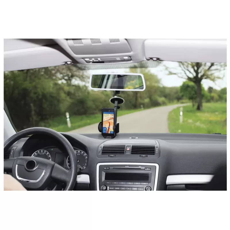 Mobilný telefón/Smartphone Hama Multi 00201521 čierna používanie v aute