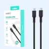 USB kábel AUKEY CB-KCC102 1,8 m USB-C čierny 0,48 Gbit/s