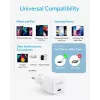 Nabíjačka Anker PowerPort III Universal White AC rýchle nabíjanie interiérová