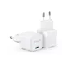 Nabíjačka Anker PowerPort III Universal White AC rýchle nabíjanie interiérová