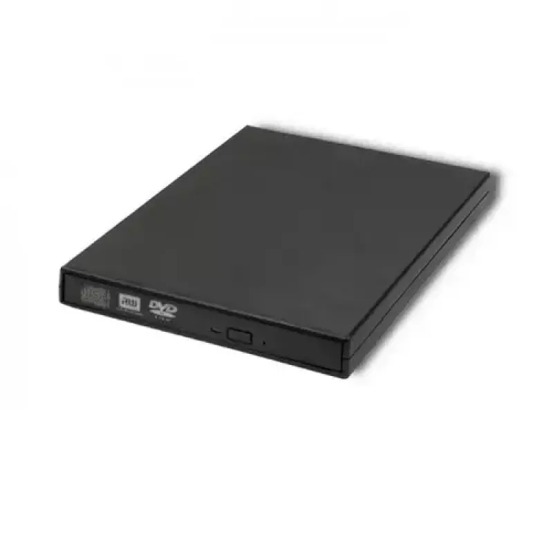 Externá DVD-RW mechanika Qoltec 51858, USB 2.0 a eSATA, Tray-Loading, čierna, 24x CD / 8x DVD