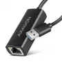Axagon ADE-AR USB-A 3.2 Gen 1 - Gigabit Ethernet adaptér, Realtek 8153