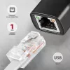 Axagon ADE-AR USB-A 3.2 Gen 1 - Gigabit Ethernet adaptér, Realtek 8153