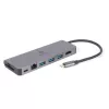 USB hub GEMBIRD A-CM-COMBO5-05 — USB 3.2 Gen 1 Type-C, 3x USB-A, HDMI, RJ-45, SD/microSD, 100 W PD