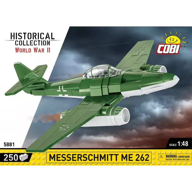 Stavebnica Cobi Messerschmitt Me 262 modelová stavebnica 500 dielov
