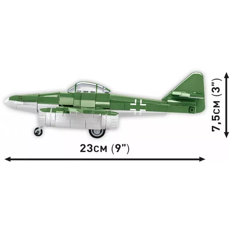 Stavebnica Cobi Messerschmitt Me 262 modelová stavebnica 500 dielov