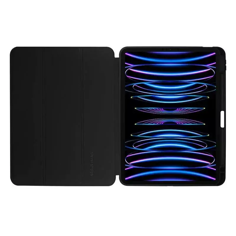 Folio puzdro Crong CRG-PRF-IPD11-BLK pre iPad Pro 11 2022 2021