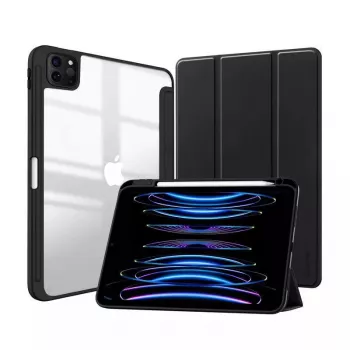 Folio puzdro Crong CRG-PRF-IPD11-BLK pre iPad Pro 11 2022 2021