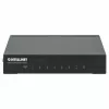 Intellinet 8-portový Gigabit Ethernet switch, veľkosť na stôl, kovové puzdro, IEEE 802.3az (Energy Efficient Ethernet)