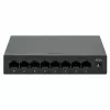 Intellinet 8-portový Gigabit Ethernet switch, veľkosť na stôl, kovové puzdro, IEEE 802.3az (Energy Efficient Ethernet)