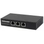 Intellinet 2-portový Gigabit High-Power PoE+ extender repeater, IEEE 802.3at/af Power over Ethernet (PoE+/PoE), kovový