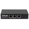 Intellinet 2-portový Gigabit High-Power PoE+ extender repeater, IEEE 802.3at/af Power over Ethernet (PoE+/PoE), kovový