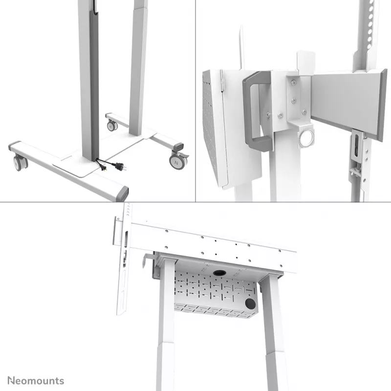 Neomounts FL55-875WH1 TV vozík 55-100 palcov - motorizovaný - TÜV