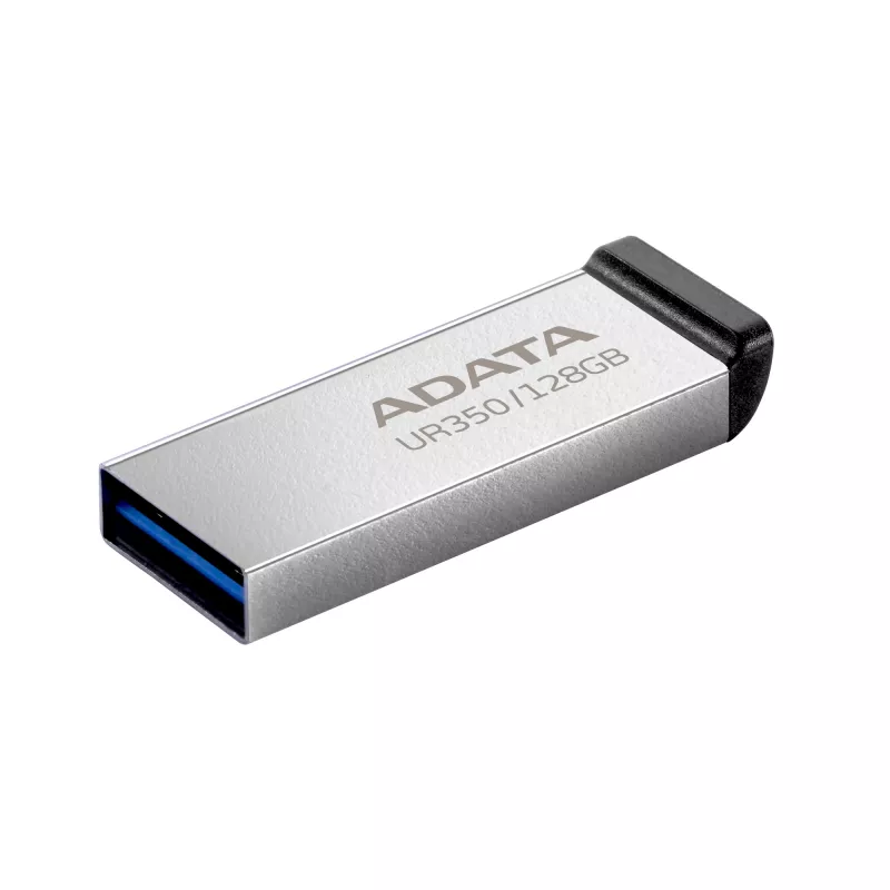 ADATA UR350 USB kľúč 128 GB USB Type-A 3.2 Gen 1 (3.1 Gen 1) čierny, strieborný