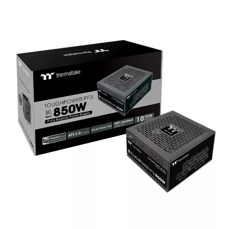 THERMALTAKE napájací zdroj – Toughpower PF3 850W Platinum – TT Premium Edition