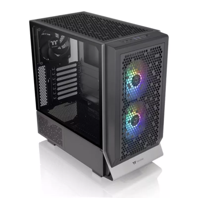 THERMALTAKE Ceres 300 TG ARGB Mid Tower skriňa – čierna