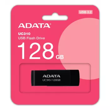 ADATA UC310 USB kľúč 128 GB USB Type-A 3.2 Gen 1 (3.1 Gen 1) čierny