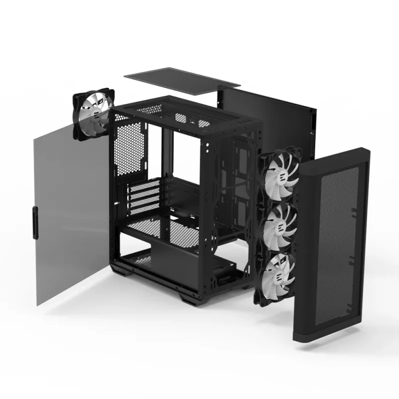 Zalman M4 čierna Mini Tower