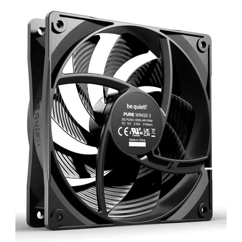 be quiet! Pure Wings 3 120mm PWM High-Speed skriňový ventilátor 12 cm čierny 1 ks