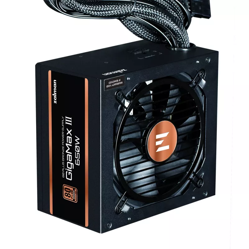Zalman GigaMax III napájací zdroj 650 W ATX čierny