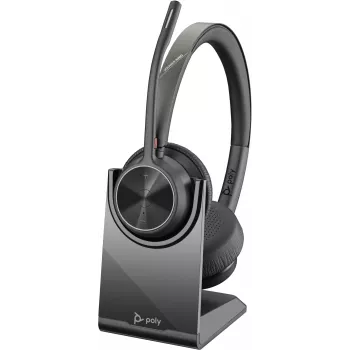 HP Poly Voyager 4320 UC stereo USB-A headset +BT700 USB-A adaptér +nabíjacia stanica