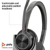 HP Poly Voyager 4320 UC stereo USB-A headset +BT700 USB-A adaptér +nabíjacia stanica