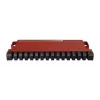 Káblový router MikroTik L009UiGS-RM — 8x RJ-45, 2,5 Gigabit Ethernet, 1x SFP, 1x USB, 800 MHz CPU, 512 MB RAM, červený