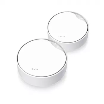 TP-Link AX3000 Whole Home Mesh Wi-Fi 6 systém s PoE, biela, interný, Mesh systém, 420 m², Dual-Band (2,4 GHz / 5 GHz), Wi-Fi 6 (802.11ax)