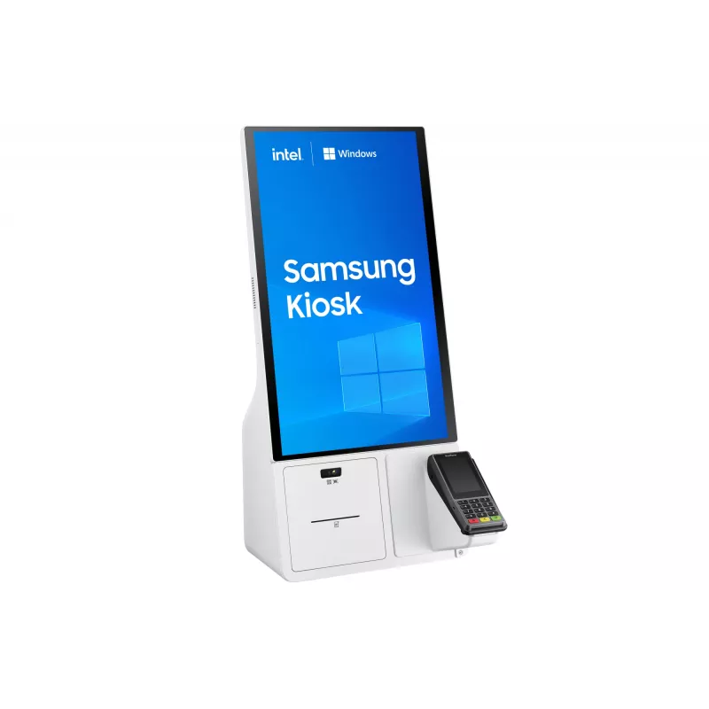 Samsung KM24C-3 LH24KMC3BGCXEN kiosk, 61 cm (24 palcov) Full HD 1920x1080 matná dotyková obrazovka, 250 cd/m², Intel Core i3, 256 GB flash, Windows 10 IoT Enterprise, 16/7
