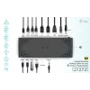i-tec USB-C Triple Display Docking Station Gen 2 Power Delivery 100W káblová 3.2