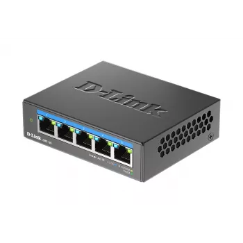 D-Link 5-port 2.5G Multi-Gigabit Desktop Switch unmanaged L2 5x2.5G porty