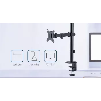 GEMBIRD držiak na stôl pre jeden monitor, 17–32