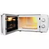 Beko MOC20100WFB mikrovlnná rúra solo, 700 W, 20 l, otočný tanier 24,5 cm, mechanické ovládanie, biela