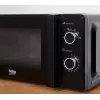 Beko MOC20100WFB mikrovlnná rúra solo, 700 W, 20 l, otočný tanier 24,5 cm, mechanické ovládanie, biela