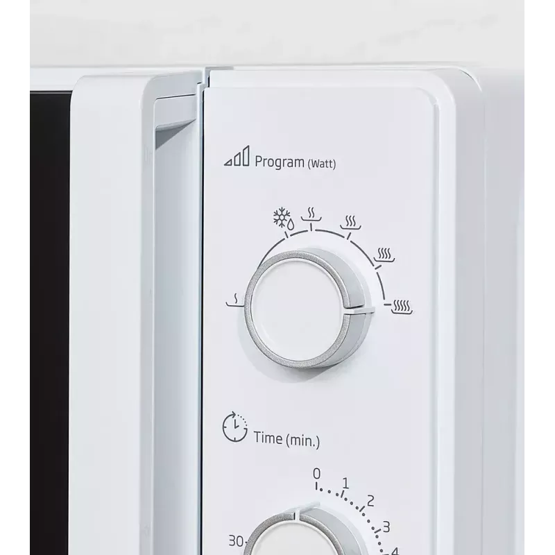Beko MOC20100WFB mikrovlnná rúra solo, 700 W, 20 l, otočný tanier 24,5 cm, mechanické ovládanie, biela