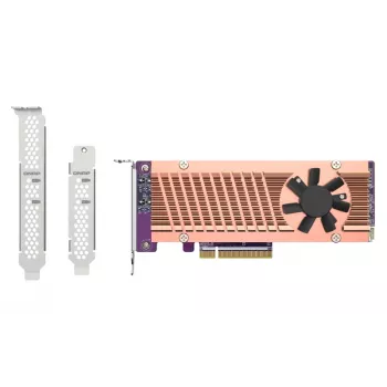 QNAP QM2-2P-384A rozširujúca karta/adaptér interný M.2 PCIe 3.0 32 Gbit/s