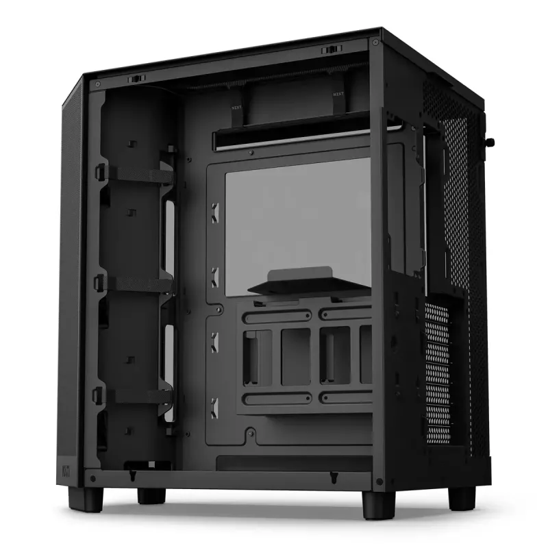 PC skriňa NZXT H6 Air Flow Midi Tower čierna