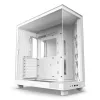 PC skriňa NZXT H6 Air Flow Midi Tower biela